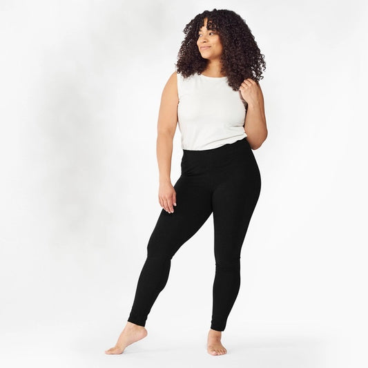 Base Layer Ankle Leggings - Black