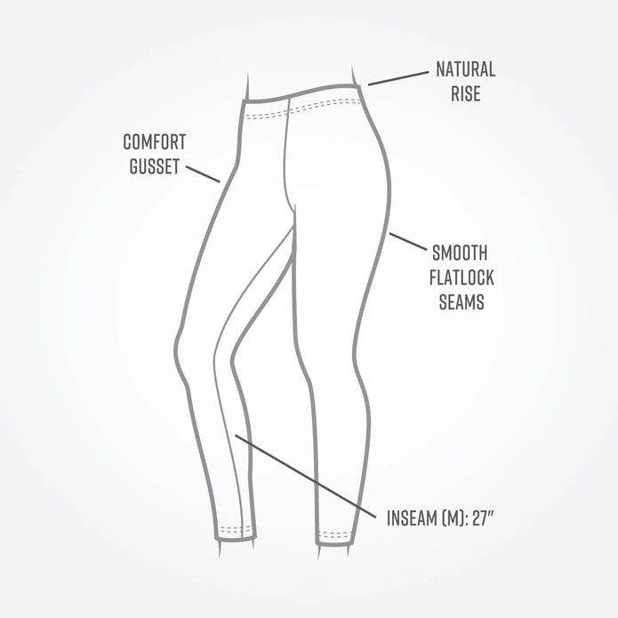 Base Layer Ankle Leggings - Black