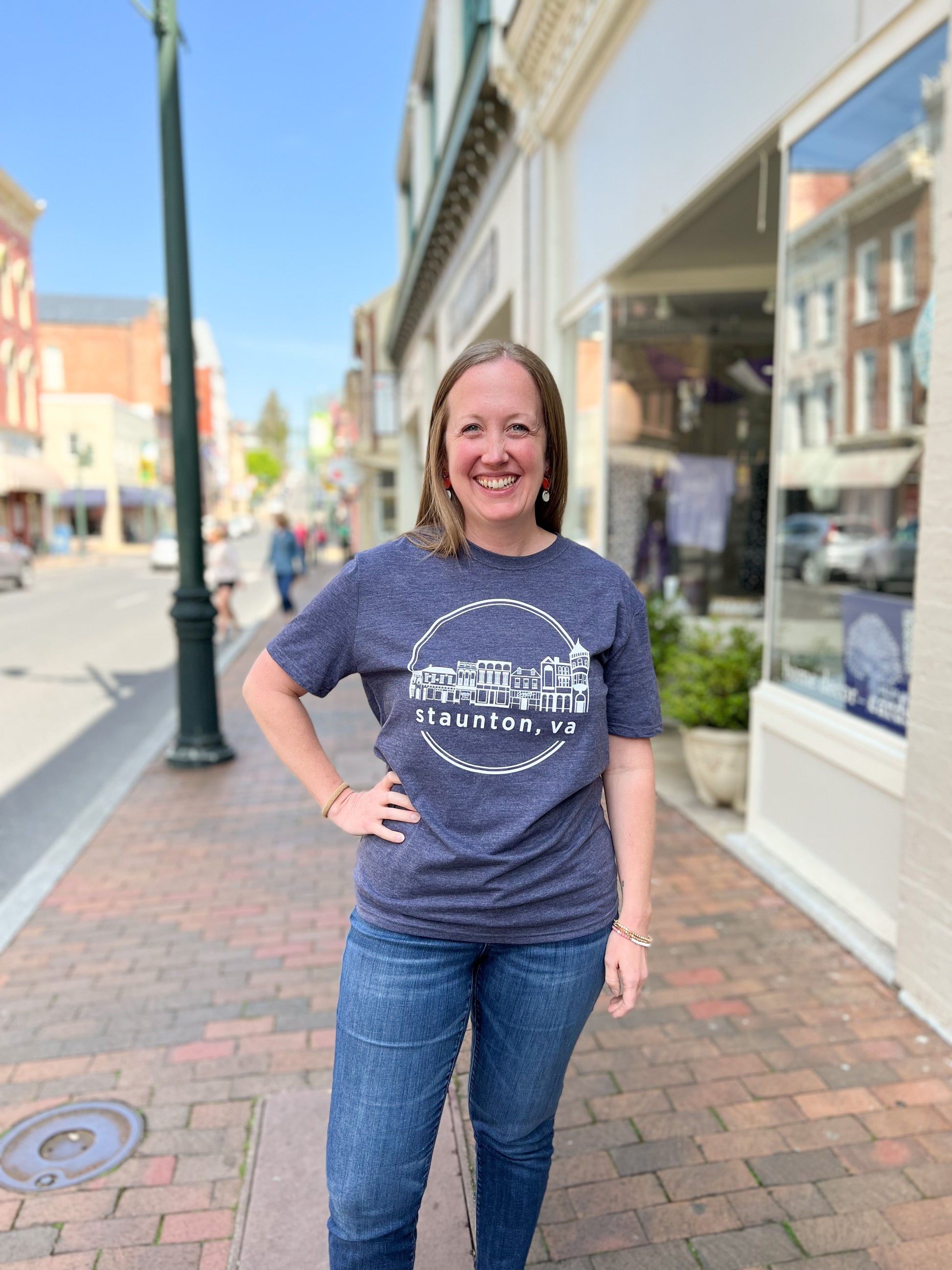Staunton Unisex Tee - Navy XL