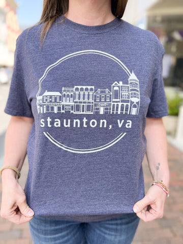 Staunton Unisex Tee - Navy