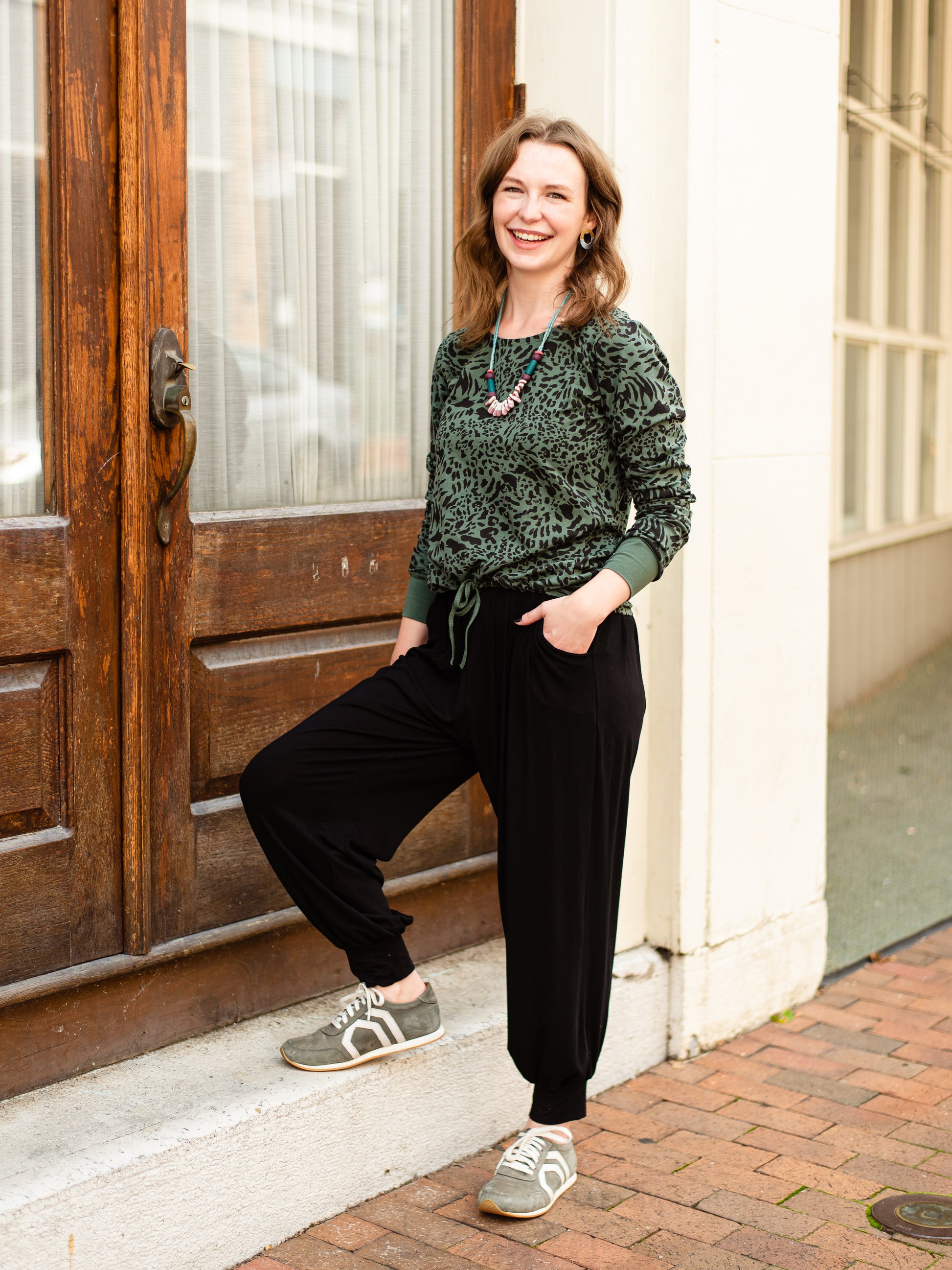 Solid Jenny Pants Black