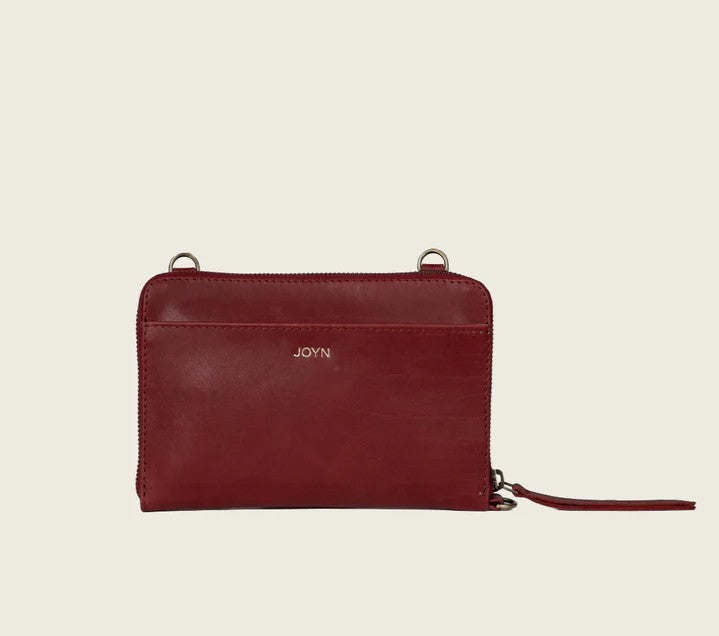 Crossbody Leather Wallet