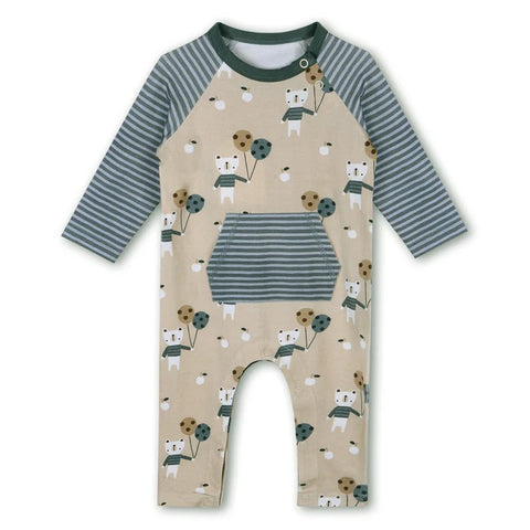 Balloon Bear Pocket Jumpsuit