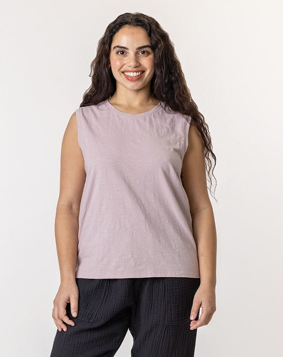 Sleeveless Tee - Lavender