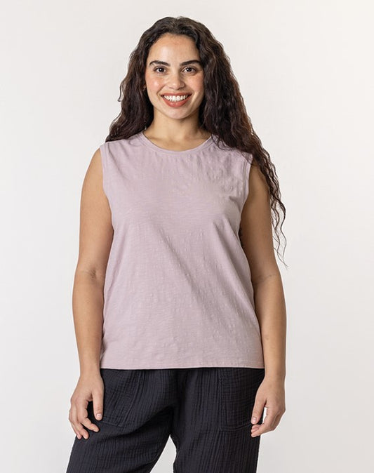 Sleeveless Tee - Lavender