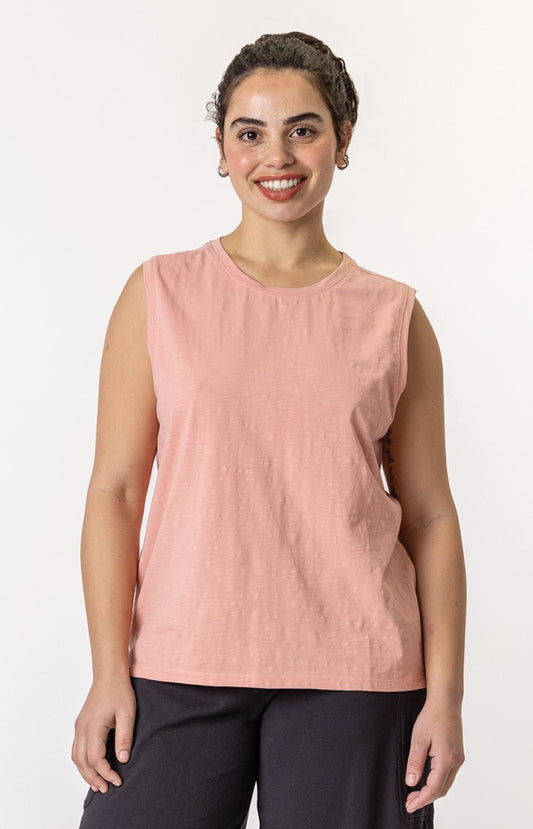Sleeveless Tee - Blush