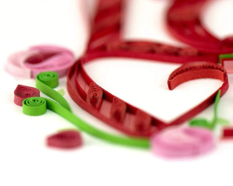 Quilled Love Card