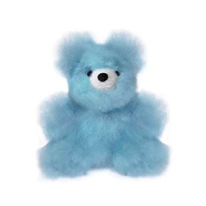 Alpaca Bear Plushie - Light Blue