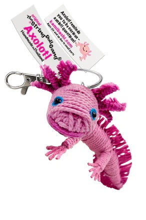 Axolotl Keychain