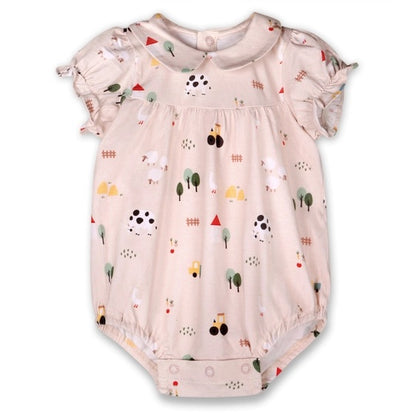 Farm Baby Bubble Romper