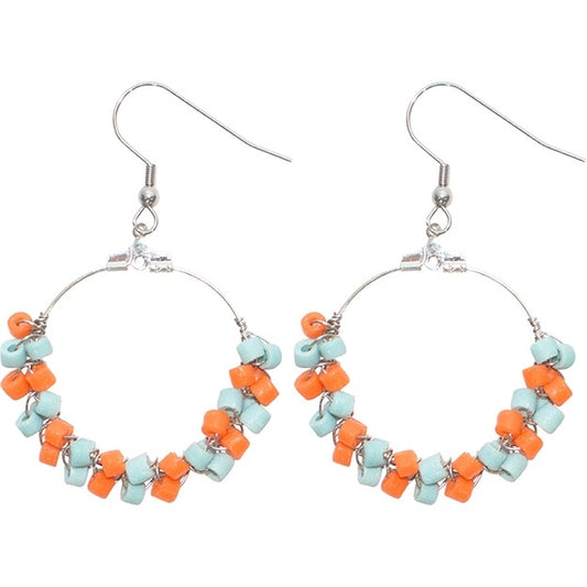 Drift Earrings - Orange