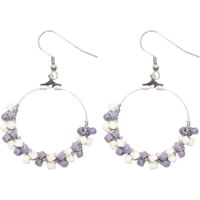 Drift Earrings - Purple