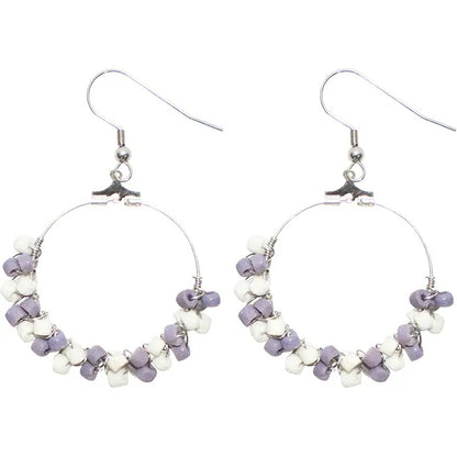 Drift Earrings - Purple