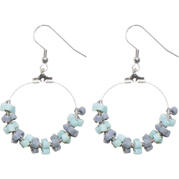 Drift Earrings - Sea Glass