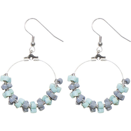 Drift Earrings - Sea Glass