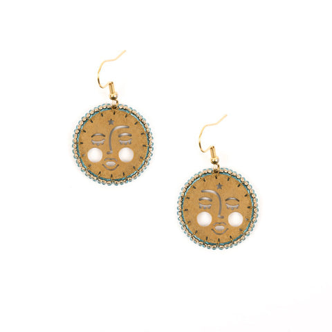 Cosmic Moon Earrings