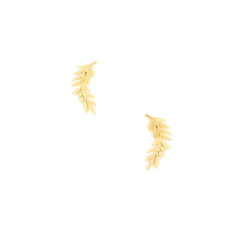 Fern Post Earrings