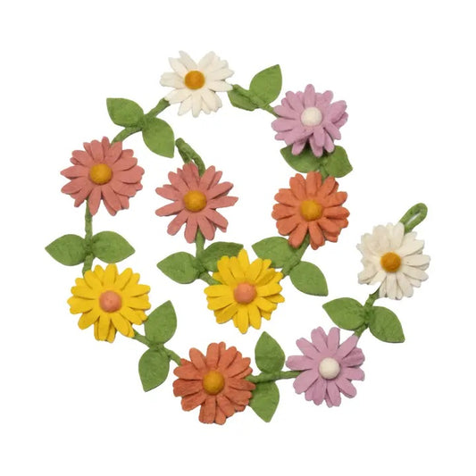 Pastel Daisy Garland