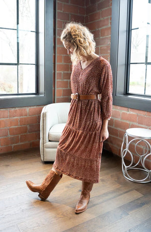 Pebbles Fall Tier Dress