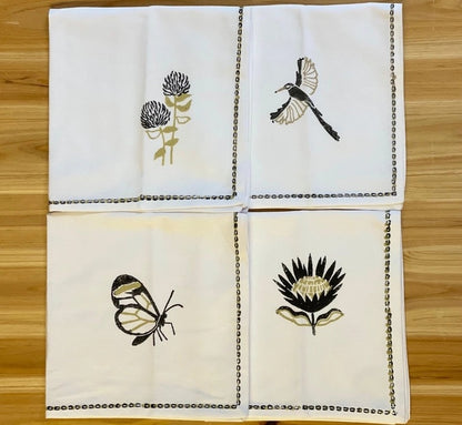 South African Dinner Napkins Set