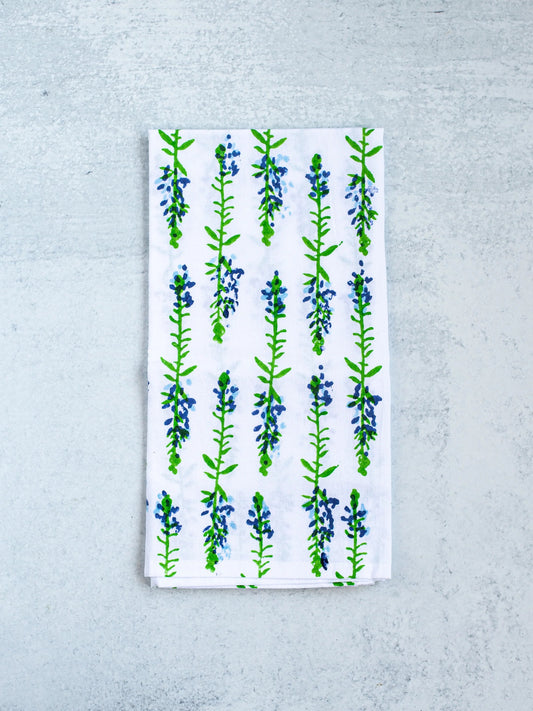 Bluebonnets Tea Towel