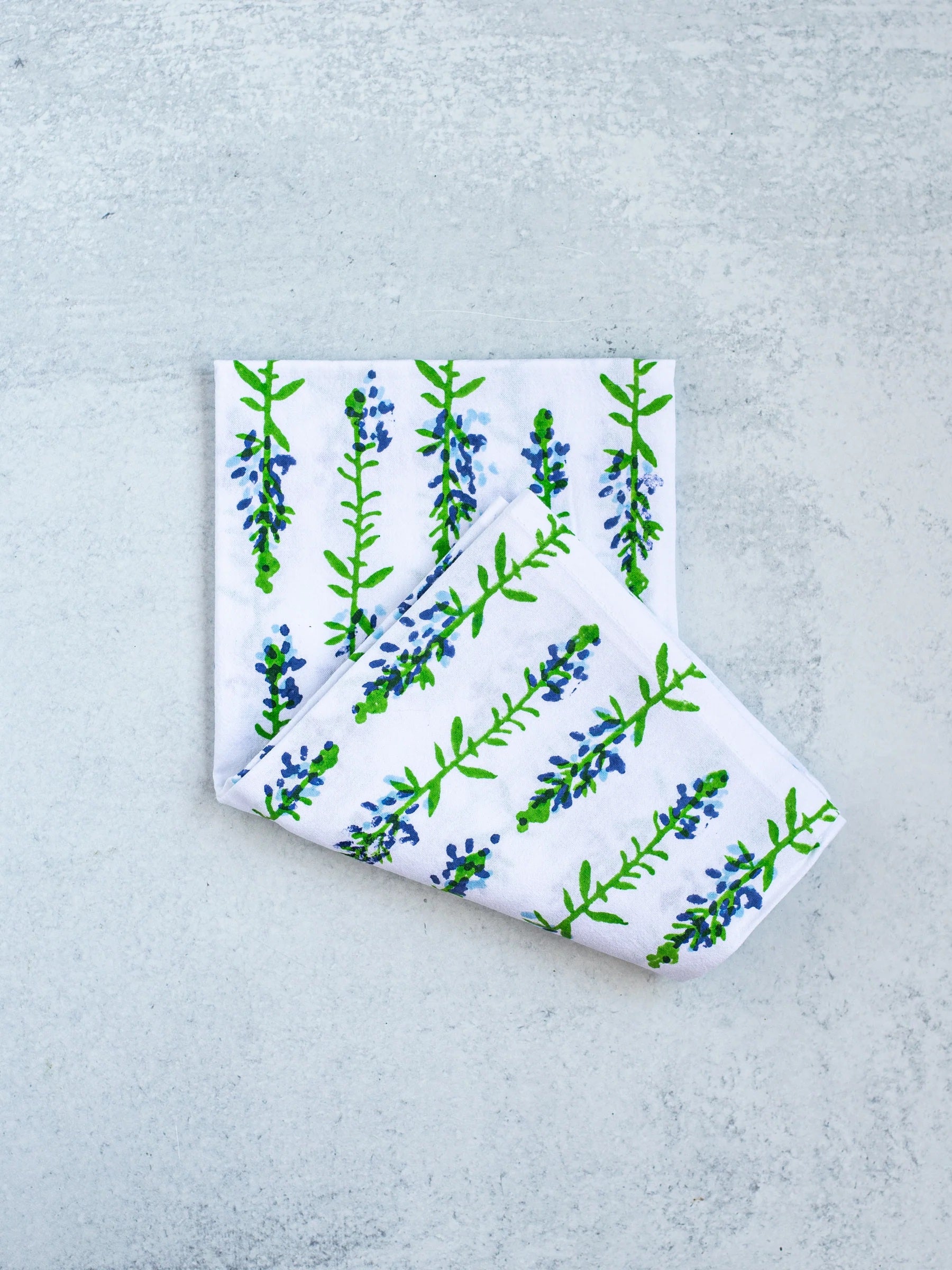 Bluebonnets Tea Towel