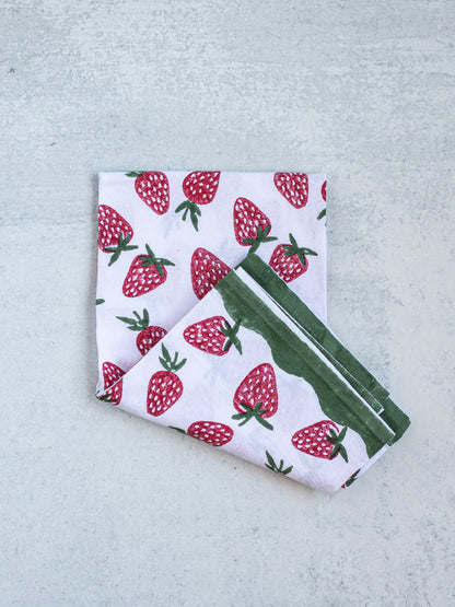 Strawberry Tea Towel