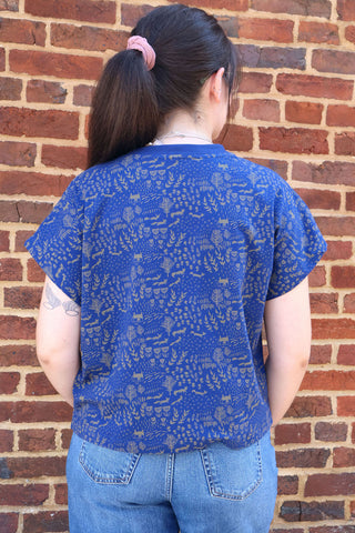 Caitlin Top - Cobalt Foxes