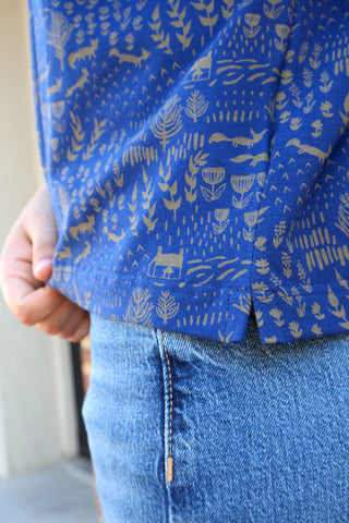 Caitlin Top - Cobalt Foxes