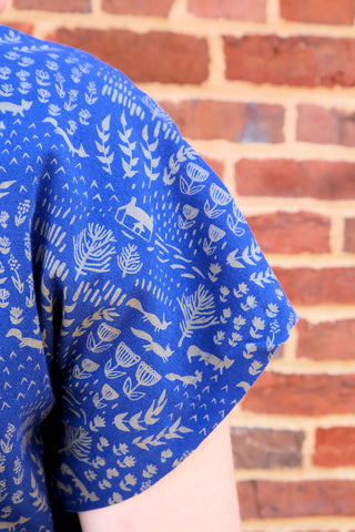 Caitlin Top - Cobalt Foxes