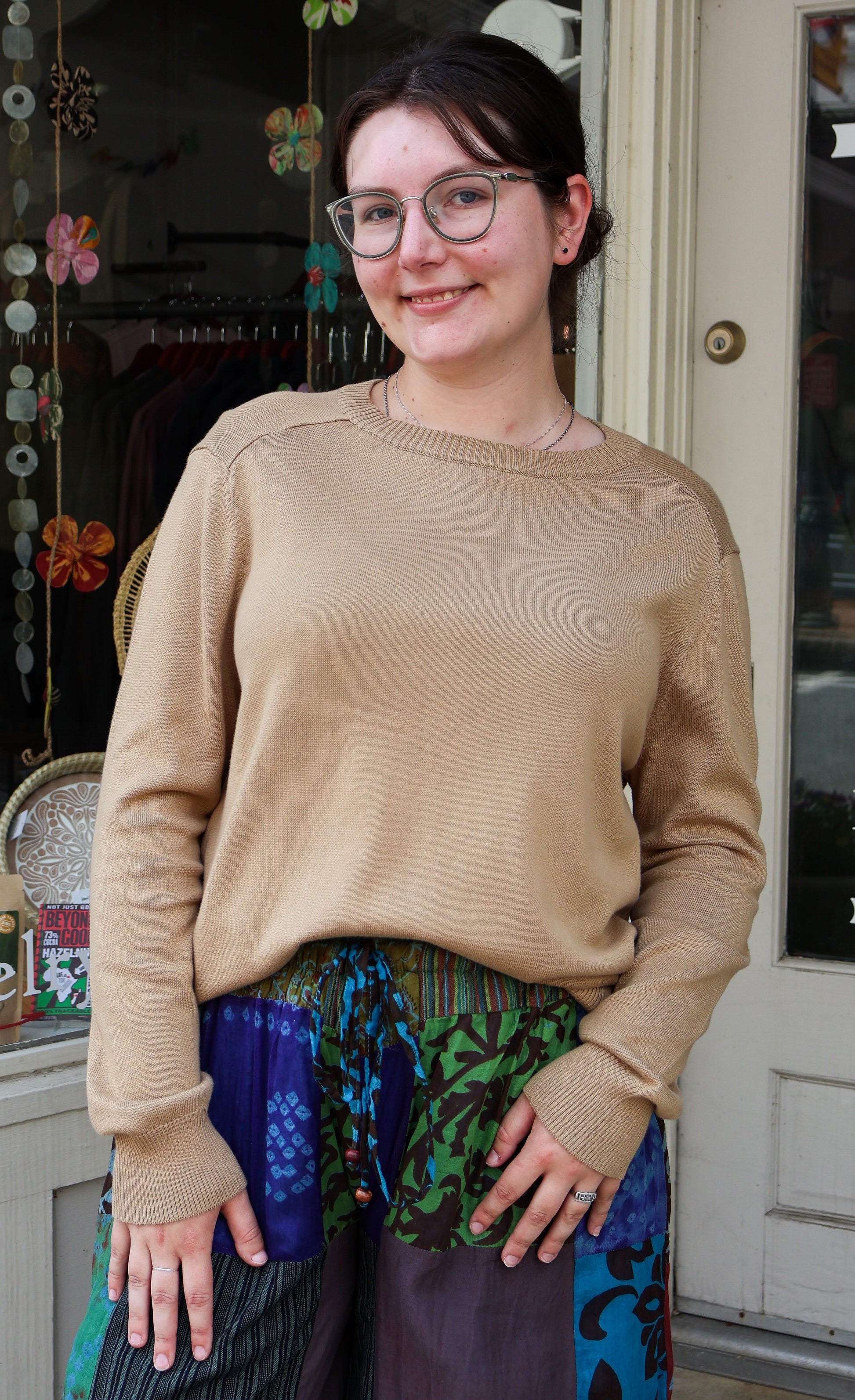 Classic Crew Sweater - Khaki