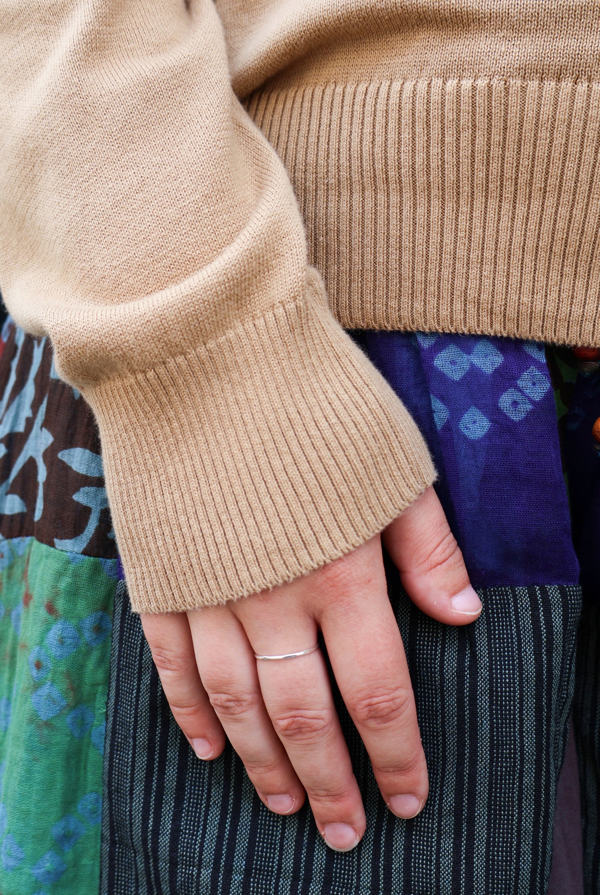 Classic Crew Sweater - Khaki