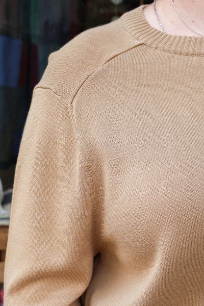Classic Crew Sweater - Khaki