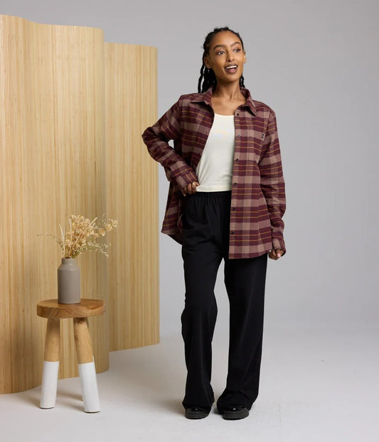 Shiloh Flannel - Fudge