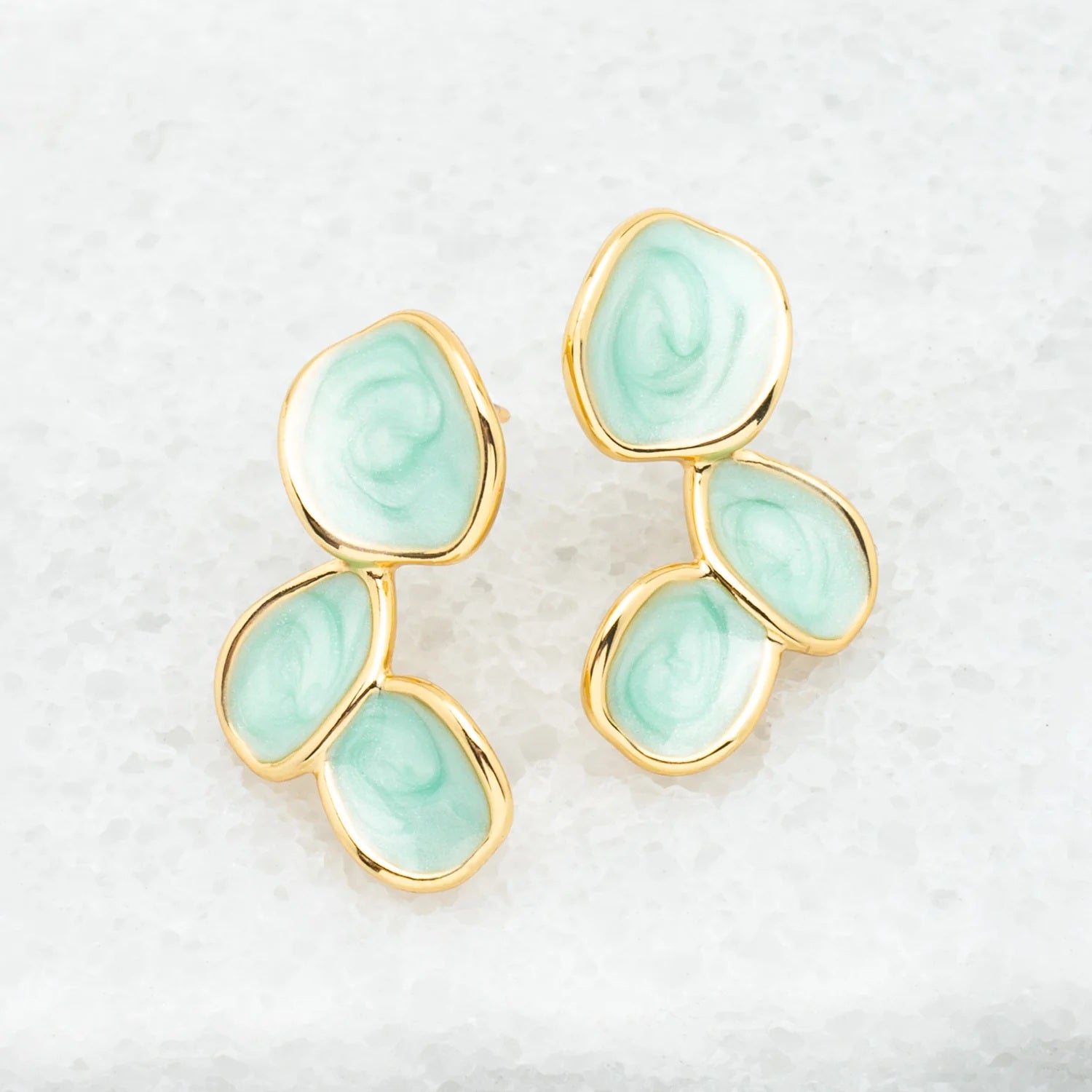 Hope Echo Earrings - Mint