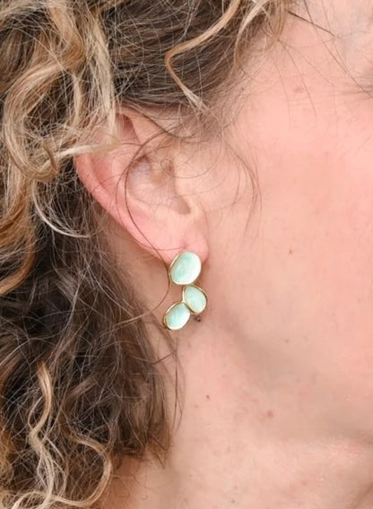 Hope Echo Earrings - Mint