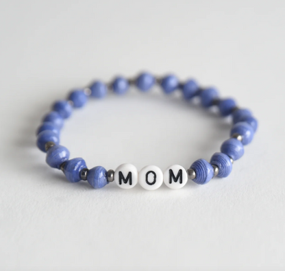 Mom Mantra Bracelet Lavender