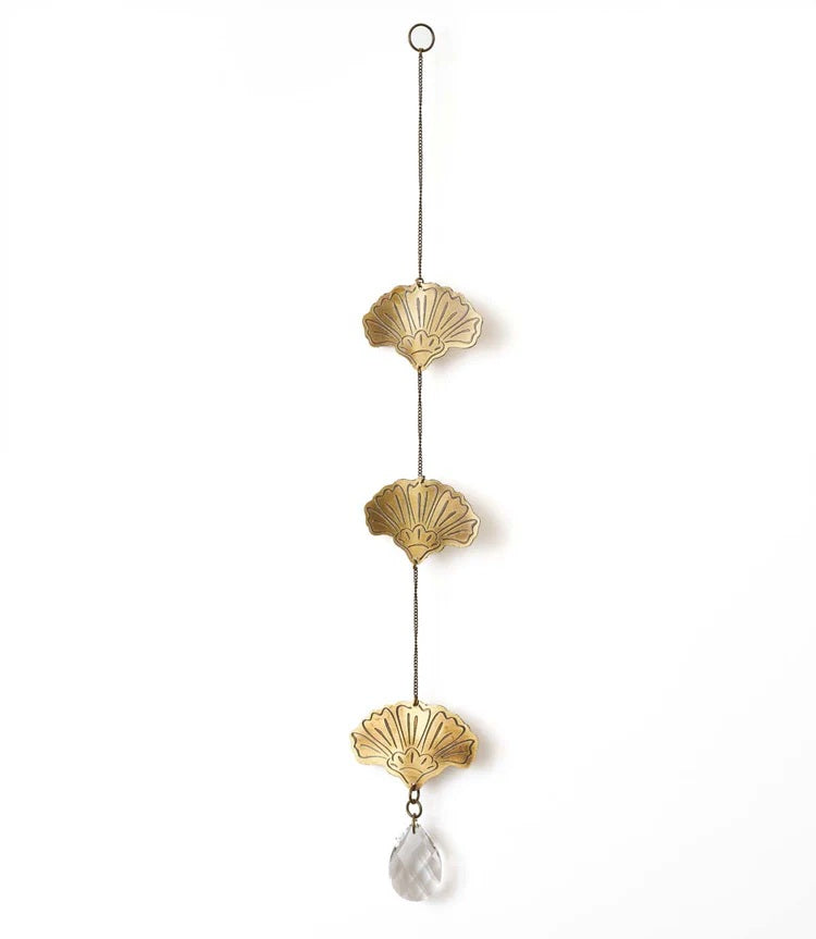 Surya Cascade Floral Engraved Suncatcher