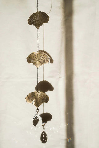 Surya Cascade Floral Engraved Suncatcher