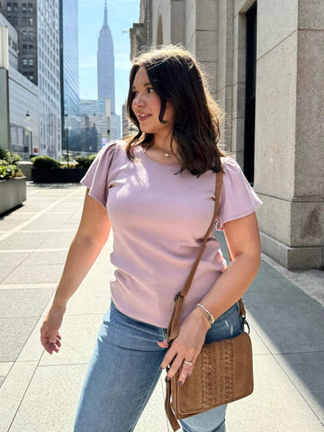 Zadie Tee - Dusty Lilac