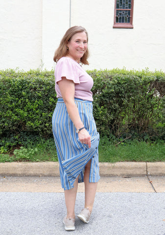 Atlas Button Skirt