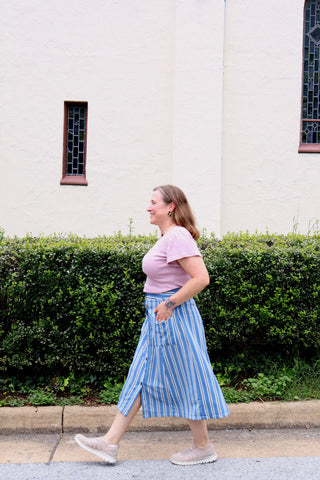Atlas Button Skirt