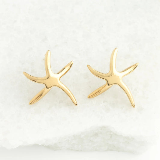 Starfish Hope Studs - Gold