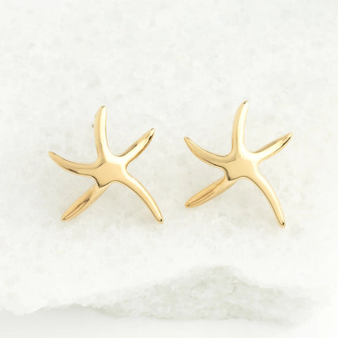 Starfish Hope Studs - Gold