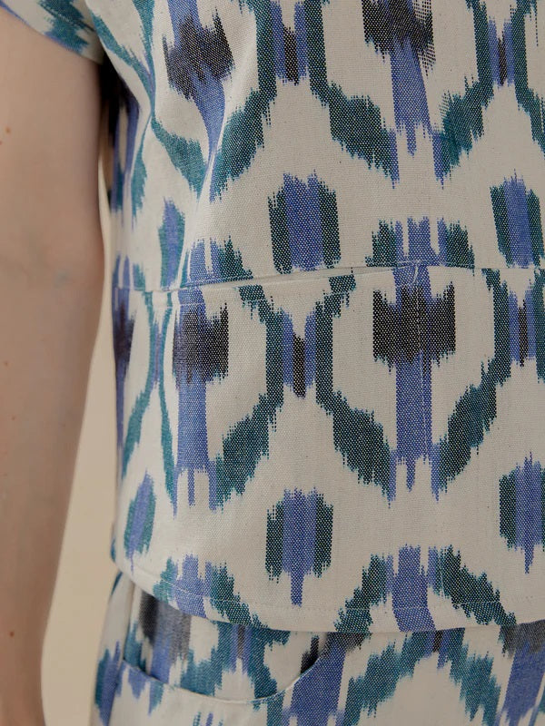 Dana Top - Seashore Ikat