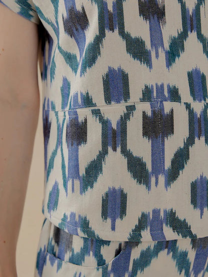 Dana Top - Seashore Ikat
