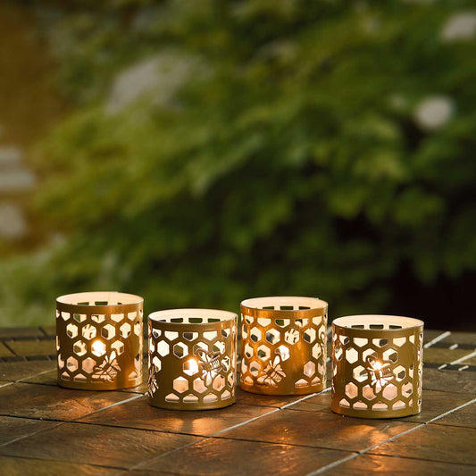 Busy Bee Tea Light Lantern