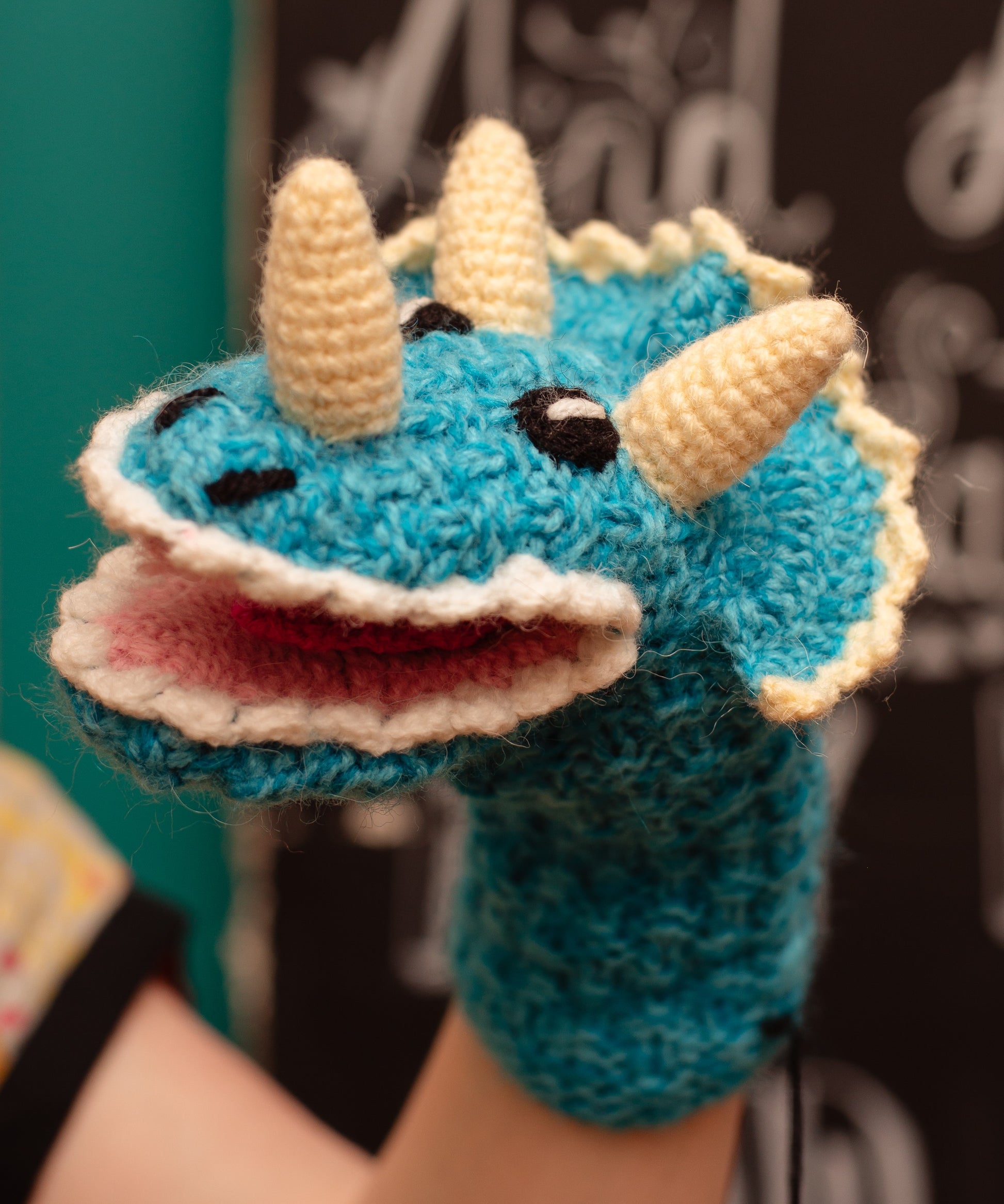 Animal Hand Puppet Dinosaur