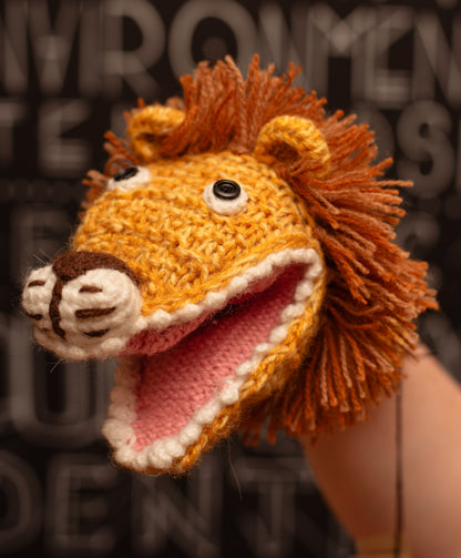 Animal Hand Puppet Lion