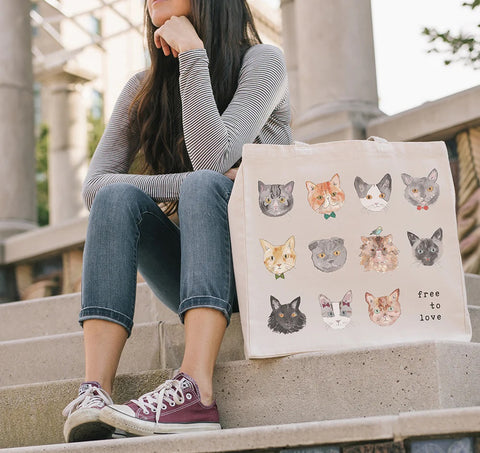 Cat Lover Tote